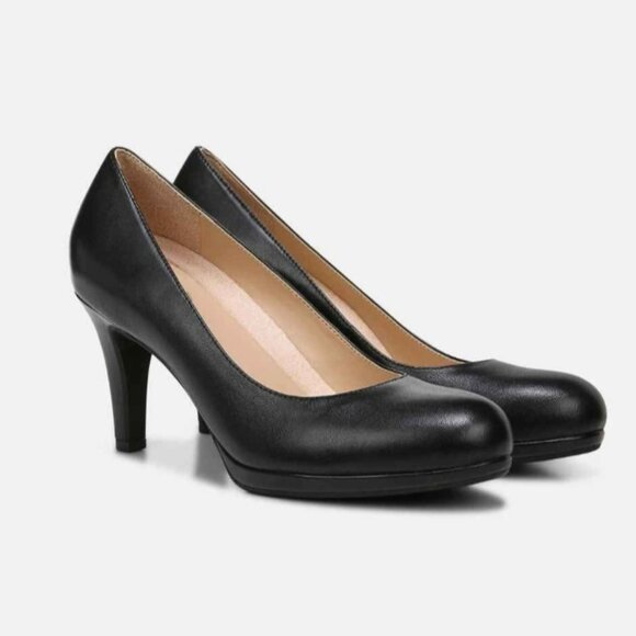 New naturalizer womans sz 9 black classic Michelle Pump - Picture 1 of 7